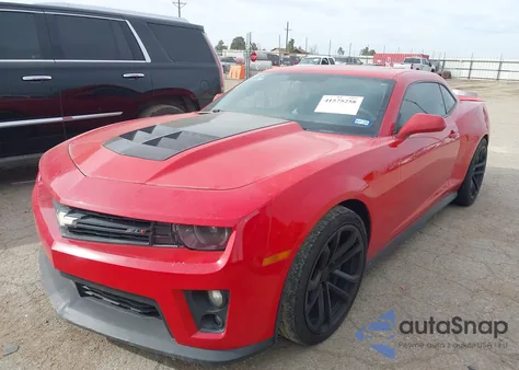 2013 Chevrolet Camaro Zl1 из США, поврежденный, VIN 2G1FL1EP1D9801022